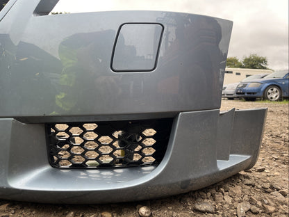 AUDI TT 8n mk1 3.2 V6 COMPLETE FRONT BUMPER + GRILLS WASHER JETS Glacier Blue
