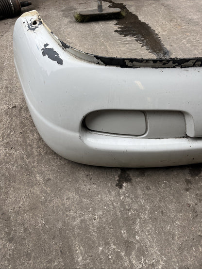 VW T4 TRANSPORTER 2001 1.9 TD SHORT NOSE PAINTED FRONT BUMPER 7D08072212BC