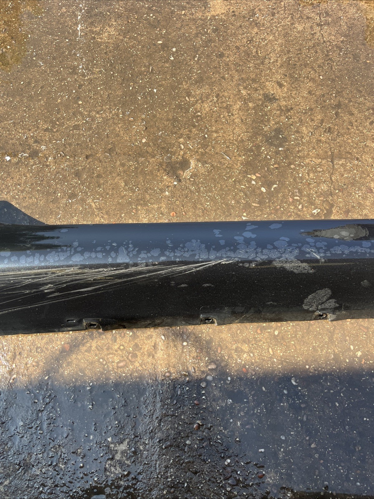 Audi TT Mk2 8J 2006-2014 Driver/Right/OS Sill Cover Side Skirt in Black