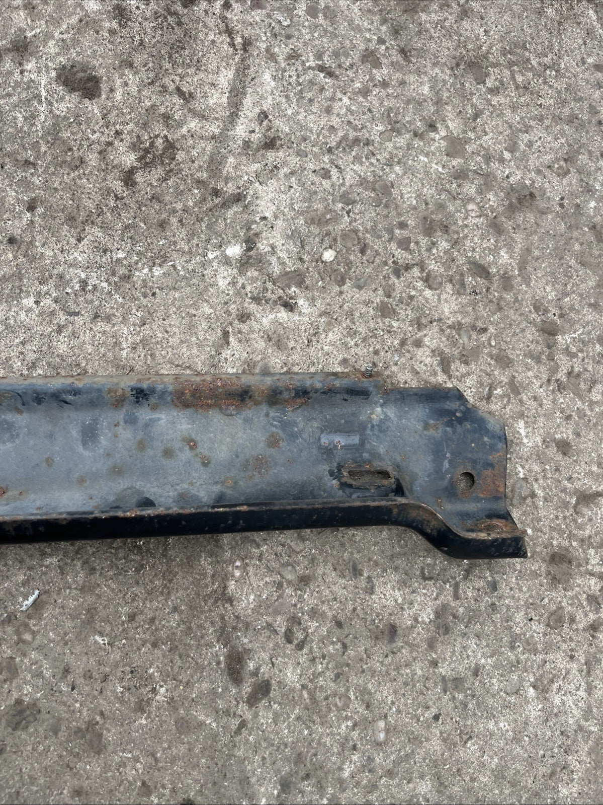 VW T4 TRANSPORTER 2001 FRONT BONNET SLAM PANEL LOCK CARRIER 7D0805563A