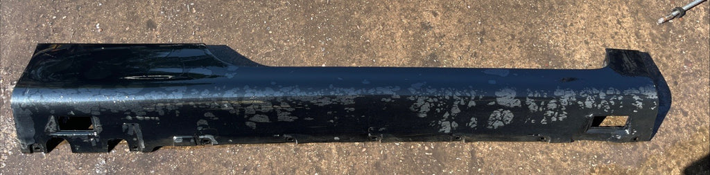 Audi TT Mk2 8J 2006-2014 Driver/Right/OS Sill Cover Side Skirt in Black