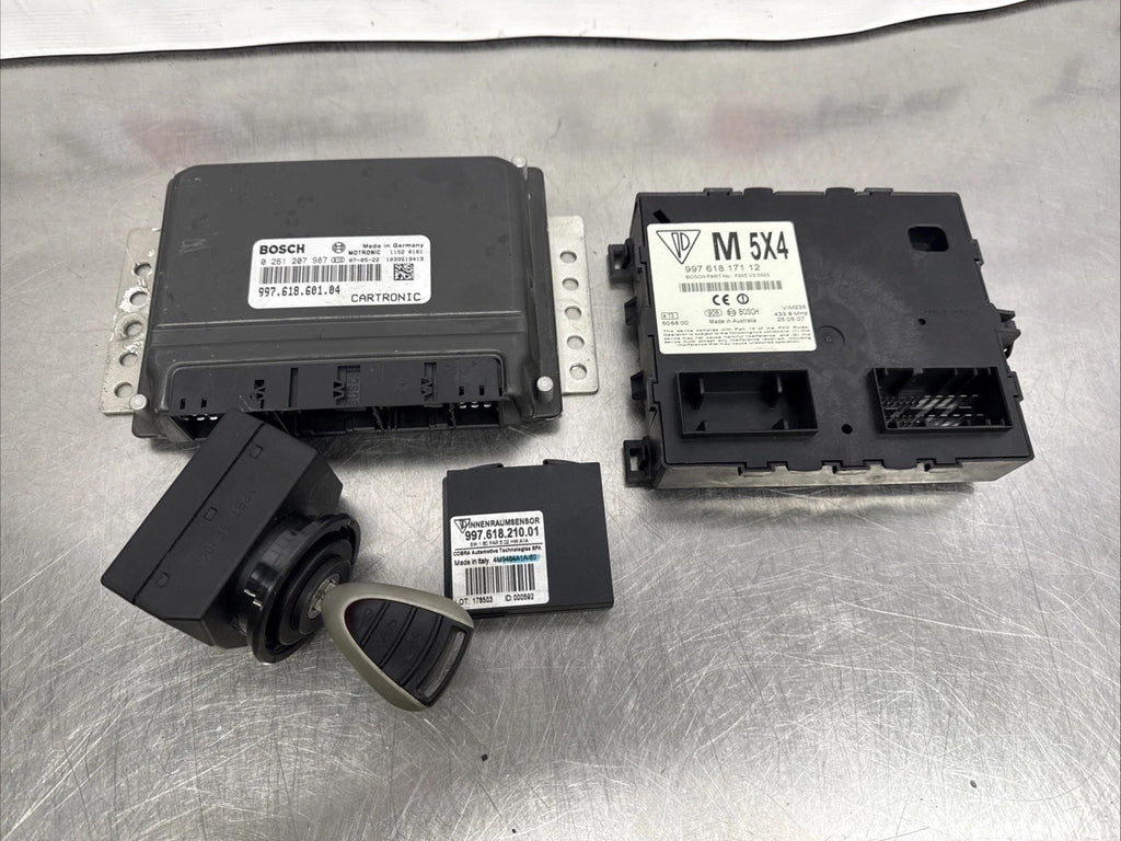 PORSCHE CAYMAN 987 2.7 AUTO Engine Control ECU Kit 99761860104