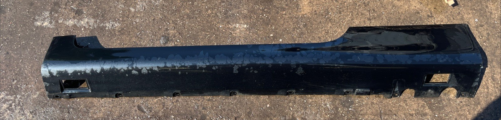 06-14 MK2 8J AUDI TT SIDE SKIRT SILL COVER LH PASSENGER SIDE BLACK 3 DOOR COUPE