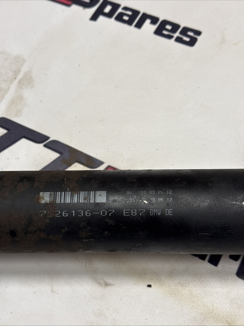 BMW 1 Series Prop Shaft 7526136-07 E81 118D 2.0 Diesel Auto Prop Shaft 2008
