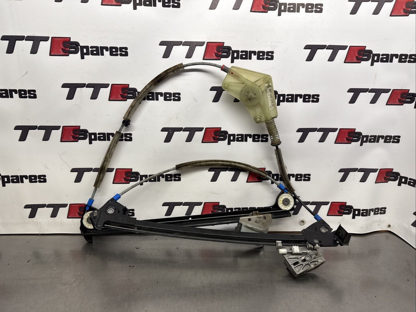 PORSCHE CAYMAN 987 Front Right Door Window Regulator 98754207601 31559240