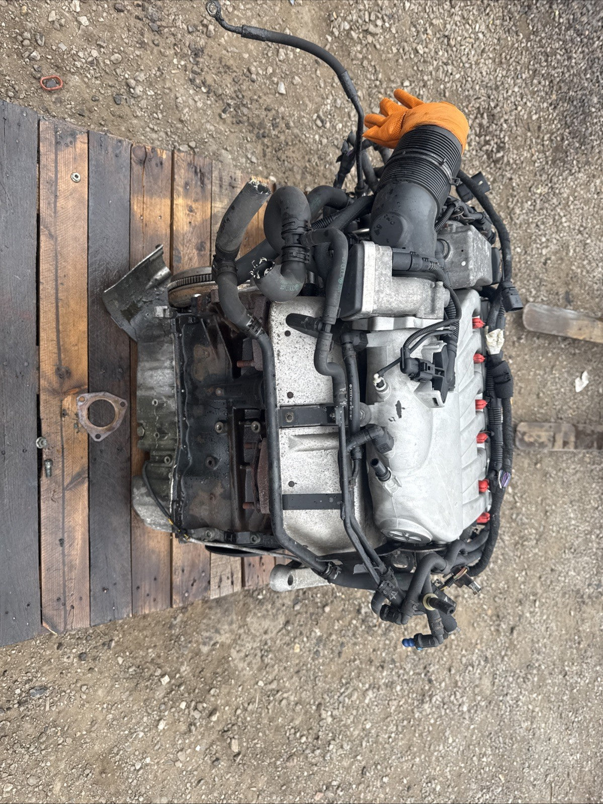 Audi Tt Mk1 3.2 V6 BHE Complete Engine R32 Mk1 Mk2 Mk3 103,000 NEW CHAINS - READ