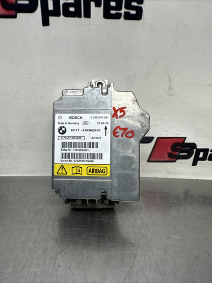 BMW X5 E70 AIR B@G CONTROL MODULE 9165623-01 2007 TO 2010