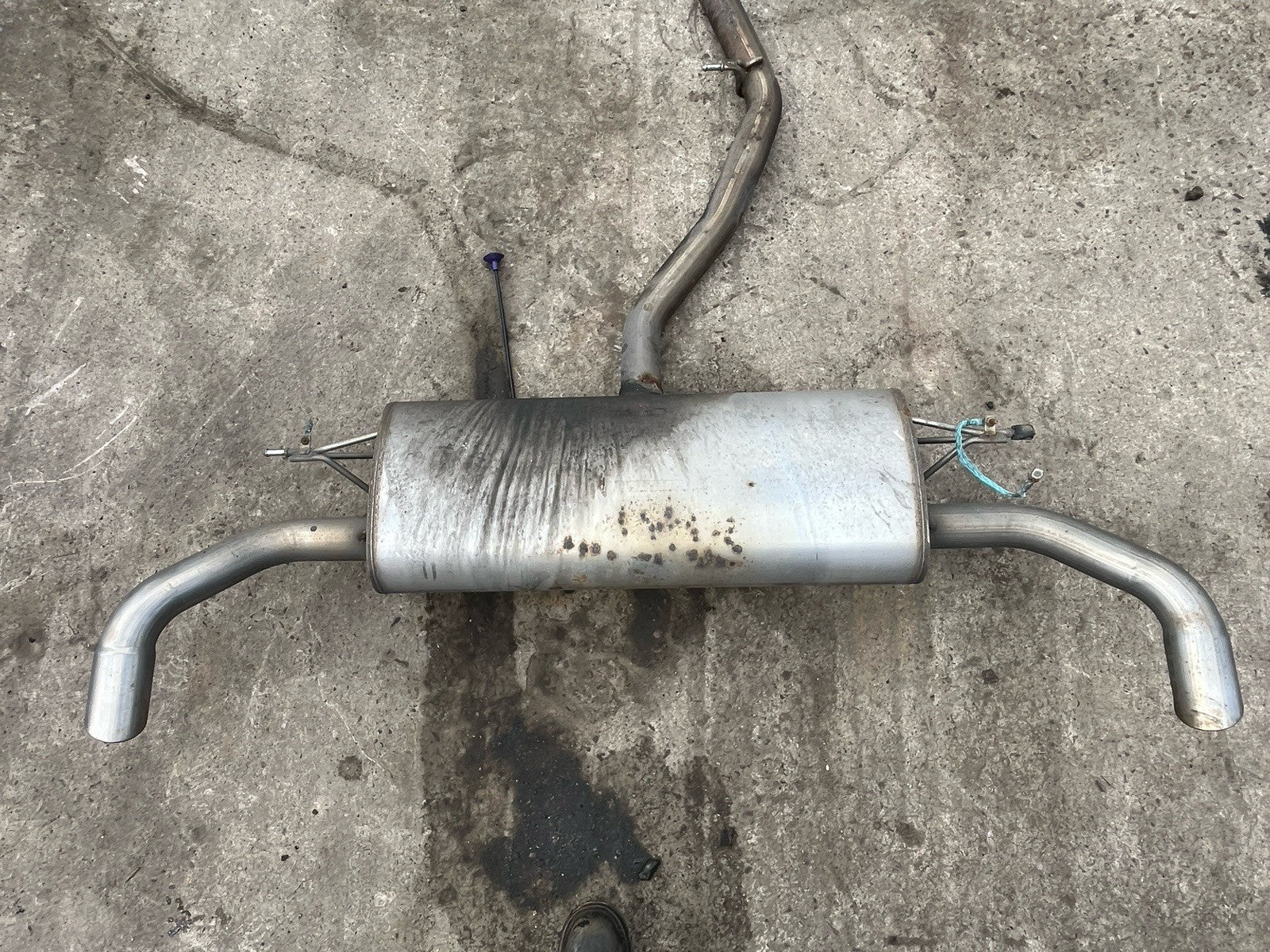 BMW E70 X5 3.0sd 35d 2007-2009 M57 Exhaust Back Box Muffler 7799794 #055