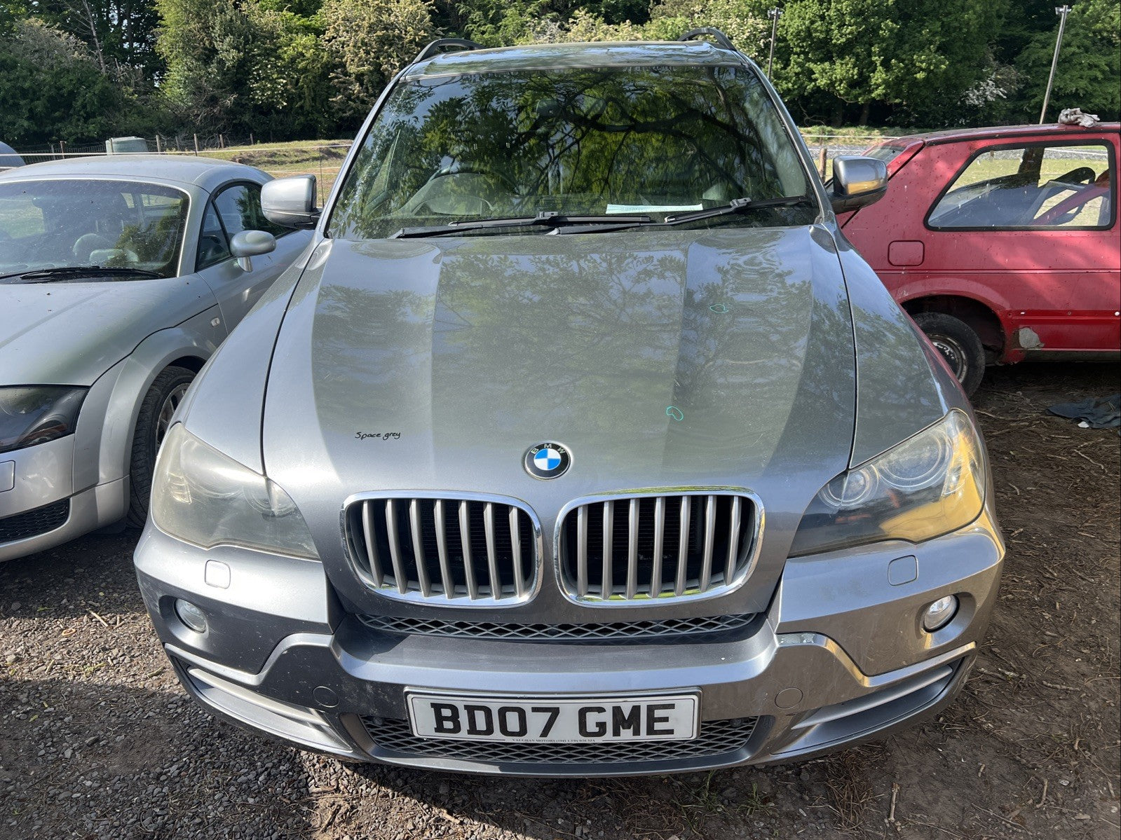 BMW X5 E70 Bonnet 41617486754 Space Grey