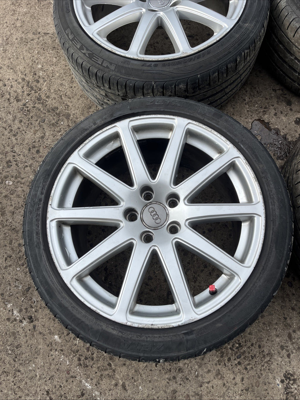 Audi TT Mk2 8J 2006-2014 SET Four 18" Speedline Alloy Wheels & Tyres