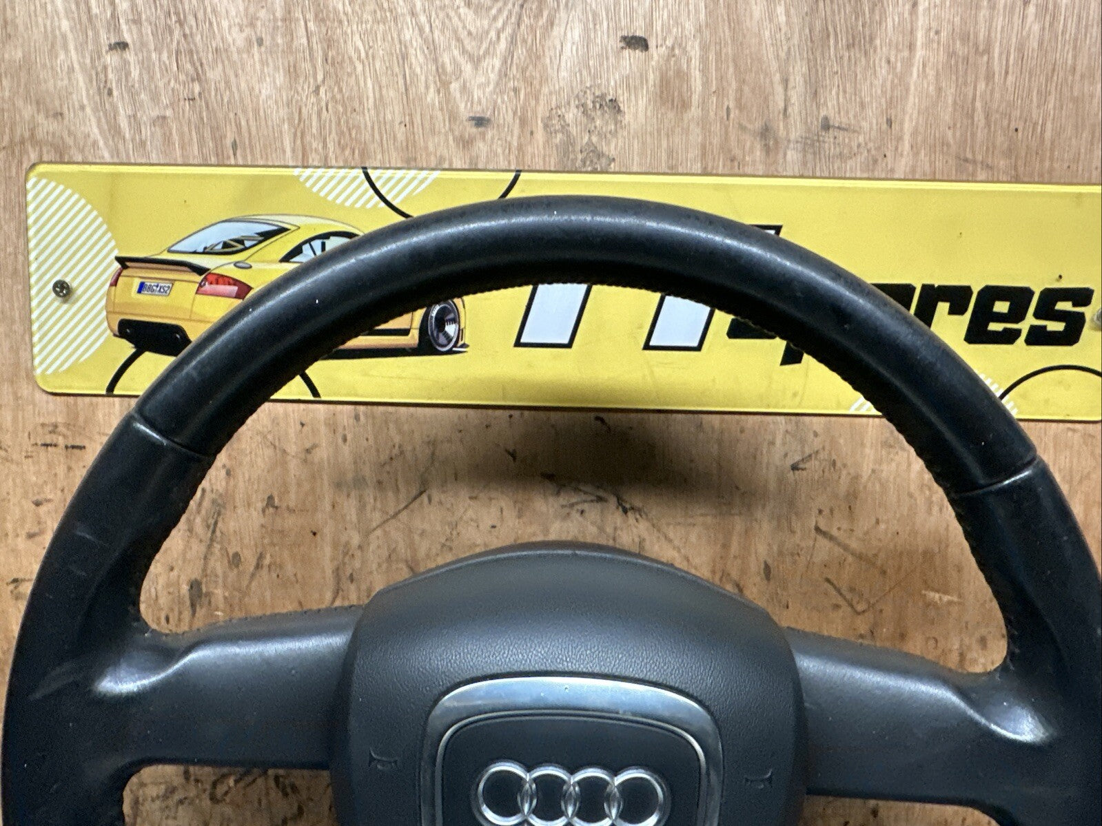 2007 AUDI A3 1.9 TDi Special Edition 5DR LEATHER STEERING WHEEL 8P0419091CD1KT