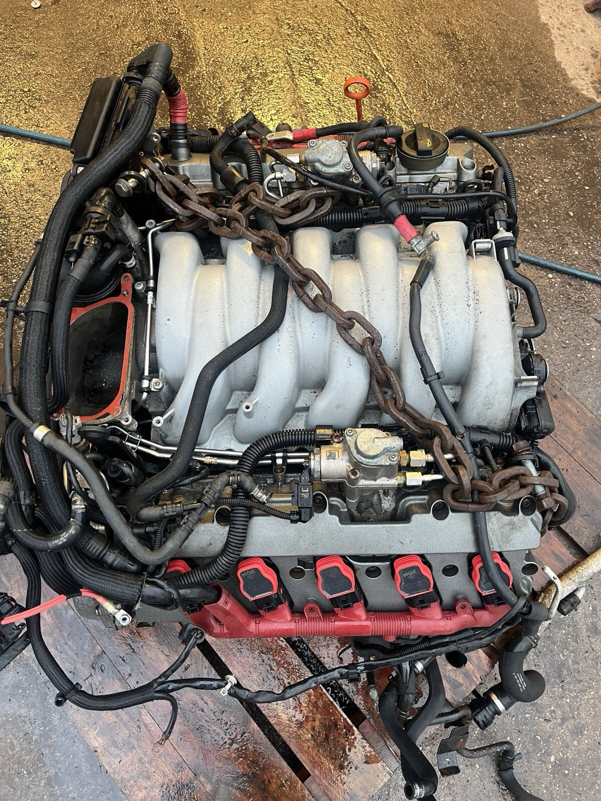 Audi S6 C6 4F COMPLETE ENGINE BXA PETROL 5.2 V10 435HP 145K MILES