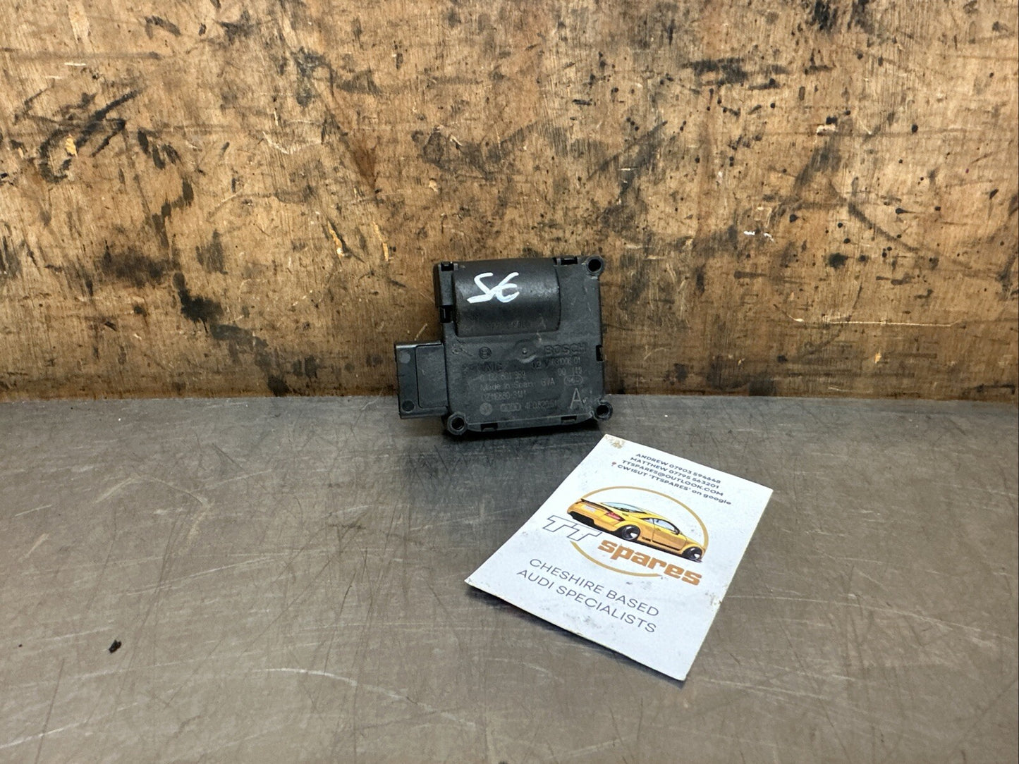 0132801359 AUDI S6 A6 SE E TDI CVT 2009 HEATER FLAP MOTOR ACTUATOR 