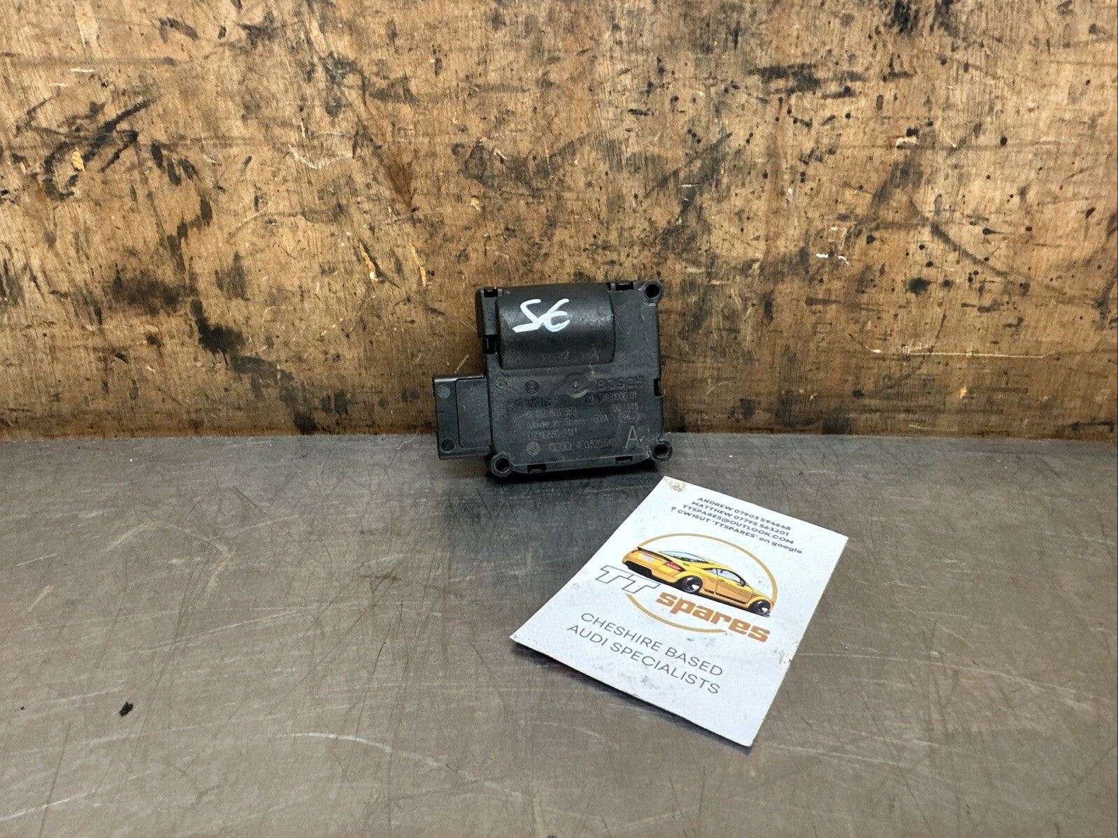 0132801359 AUDI S6 A6 SE E TDI CVT 2009 HEATER FLAP MOTOR ACTUATOR 