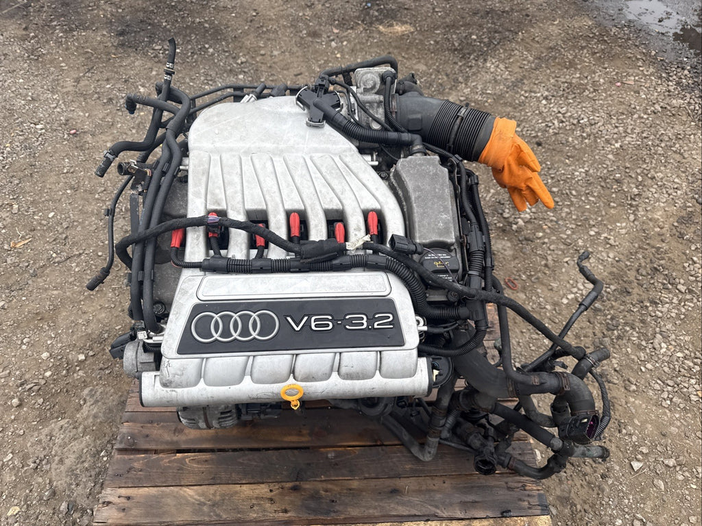 Audi Tt Mk1 3.2 V6 BHE Complete Engine R32 Mk1 Mk2 Mk3 103,000 NEW CHAINS - READ