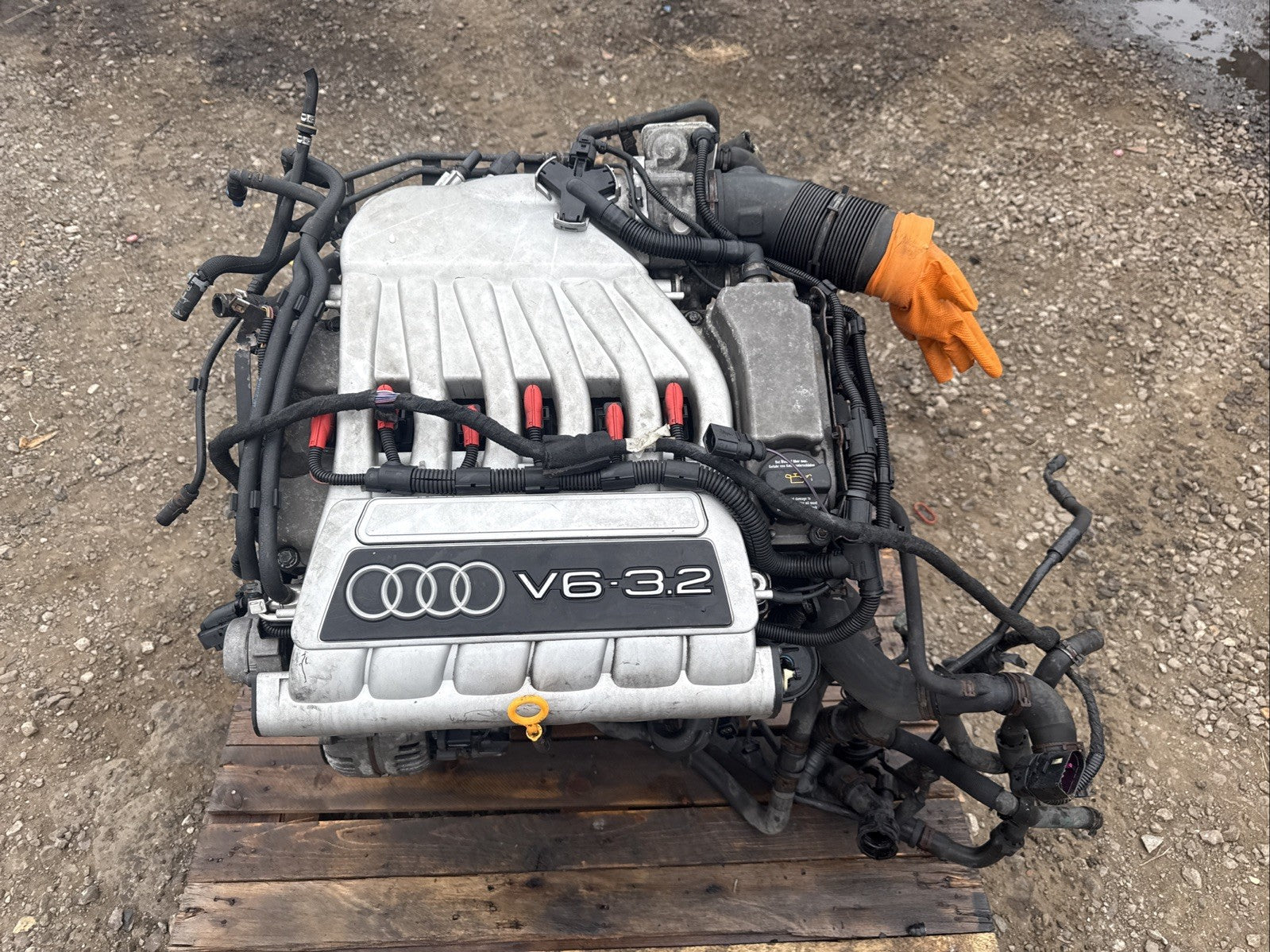 Audi Tt Mk1 3.2 V6 BHE Complete Engine R32 Mk1 Mk2 Mk3 103,000 NEW CHAINS - READ
