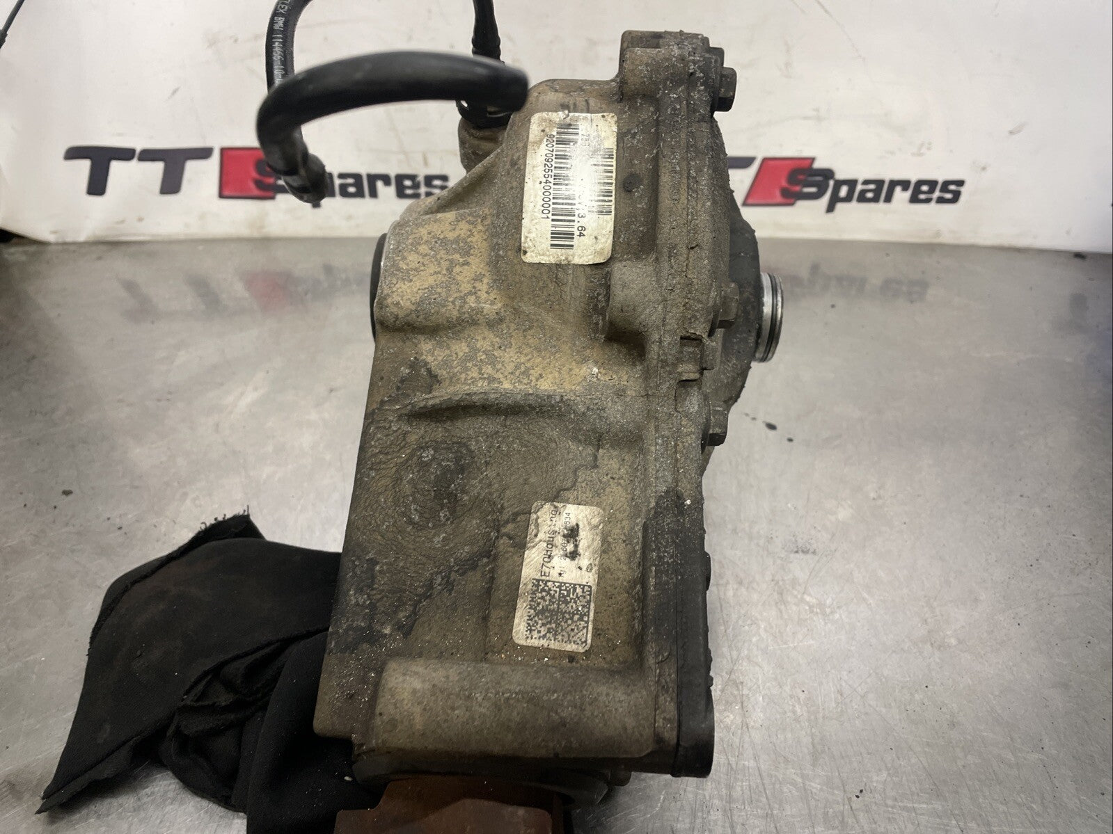 BMW X5 E70 2008 3.0 DIESEL AUTOMATIC FRONT DIFFERENTIAL RATIO 3.64 7552533