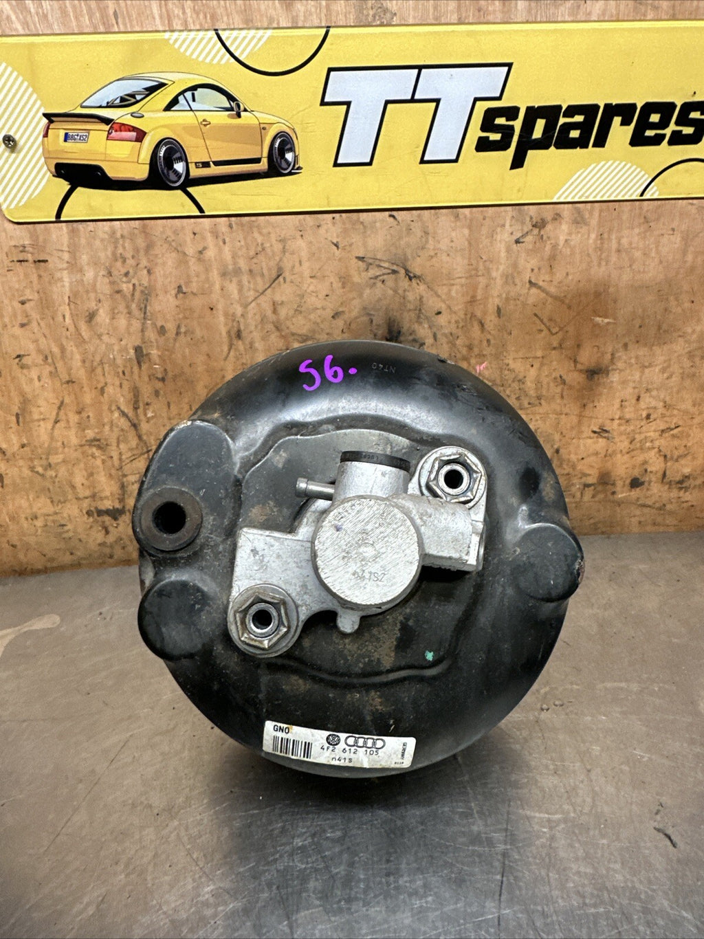 4F2612105 AUDI S6 4F C6 Brake Servo Booster  5.2 Petrol 320kw 2007