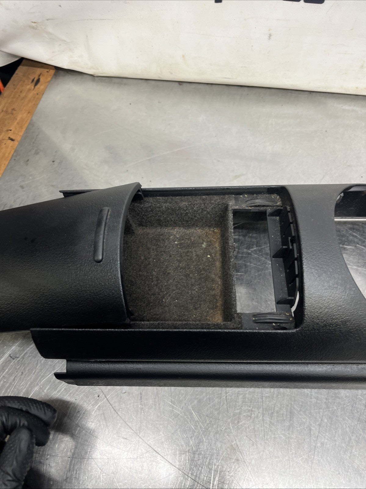 Audi TT Mk1 8N 1998-2006 Centre Console Assembly with Rear Cubby Door in Black