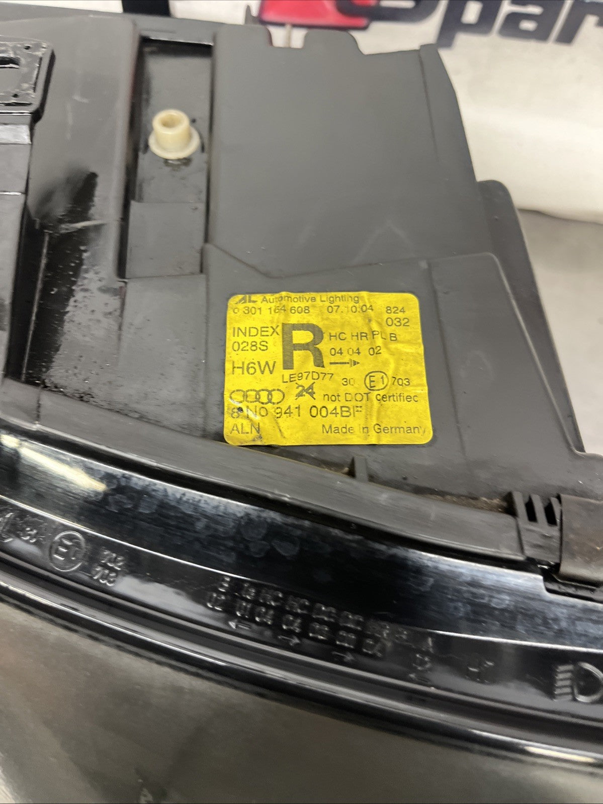 Audi TT 8N MK1 Xenon Genuine Front Headlight O/S Right Driver Side 8N0941004BF