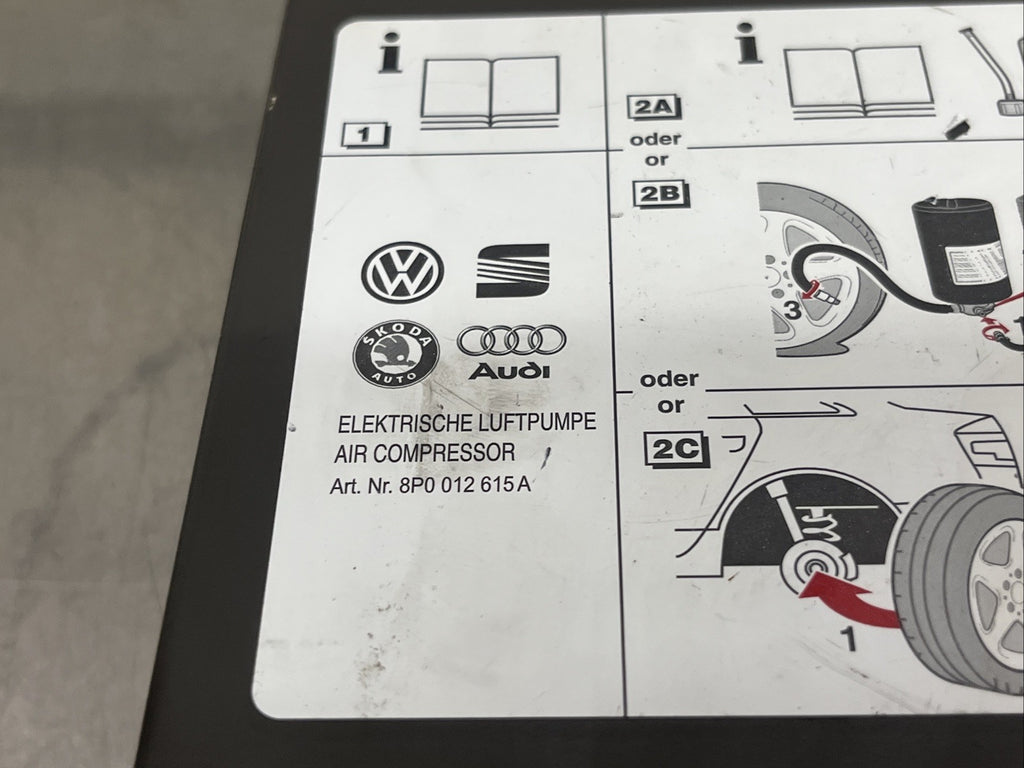 2005-2025 Audi Q7 4L 3.0L Air Suspension Compressor Pump Wheel 8P0012615A OEM