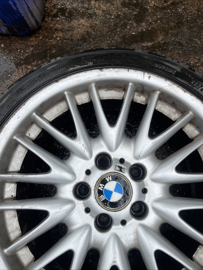 18" 5x120 BMW e46 Original Staggered MV1 Alloy Wheels - SINGLE