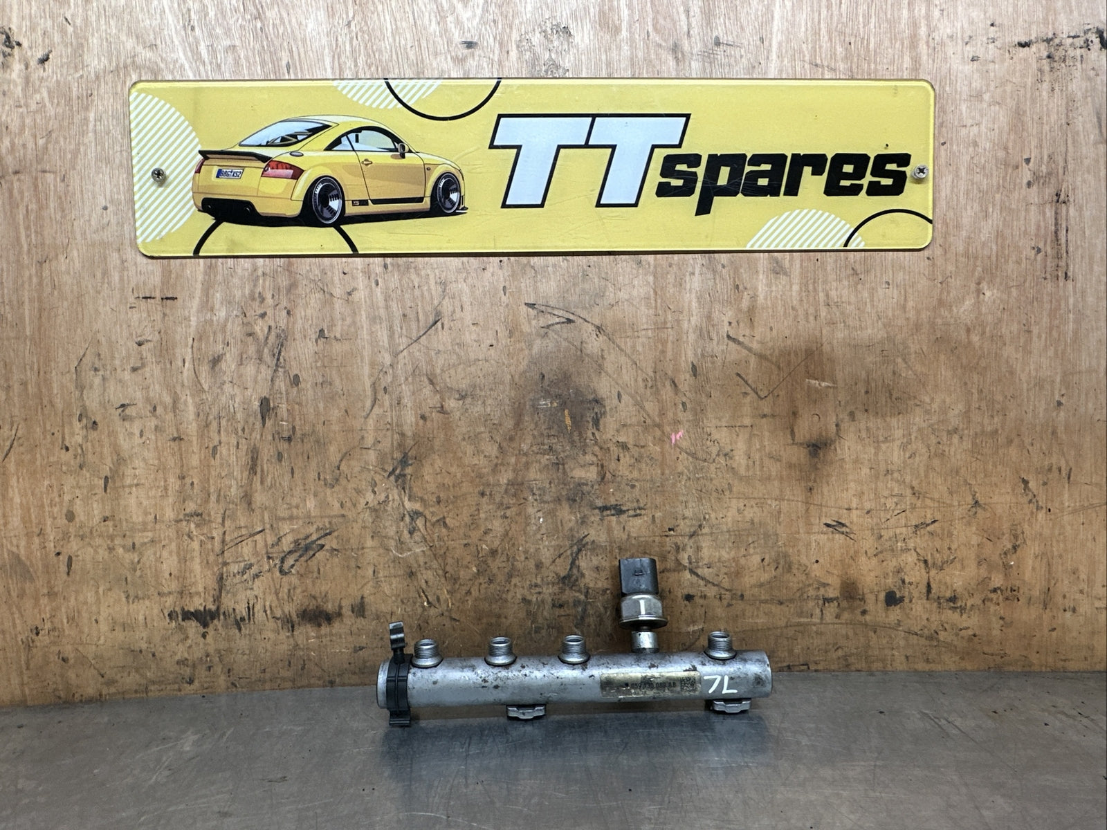 059130089AB VOLKSWAGEN TOUAREG Mk1 (7L) Fuel Injection Rail 3.0 TDI BKS