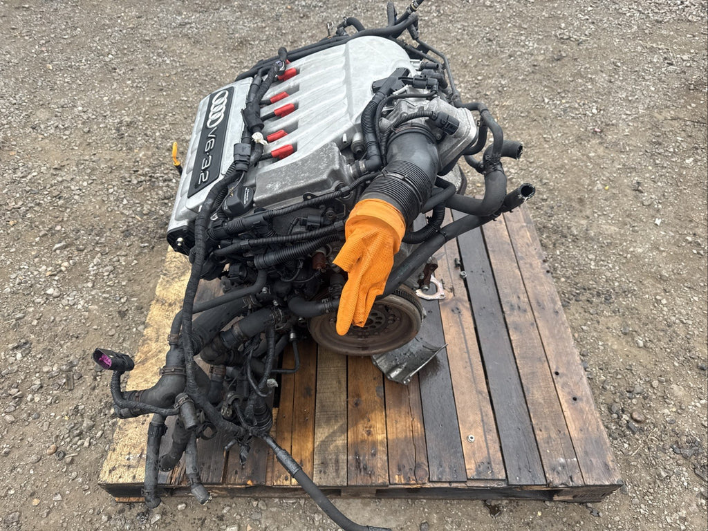 Audi Tt Mk1 3.2 V6 BHE Complete Engine R32 Mk1 Mk2 Mk3 103,000 NEW CHAINS - READ