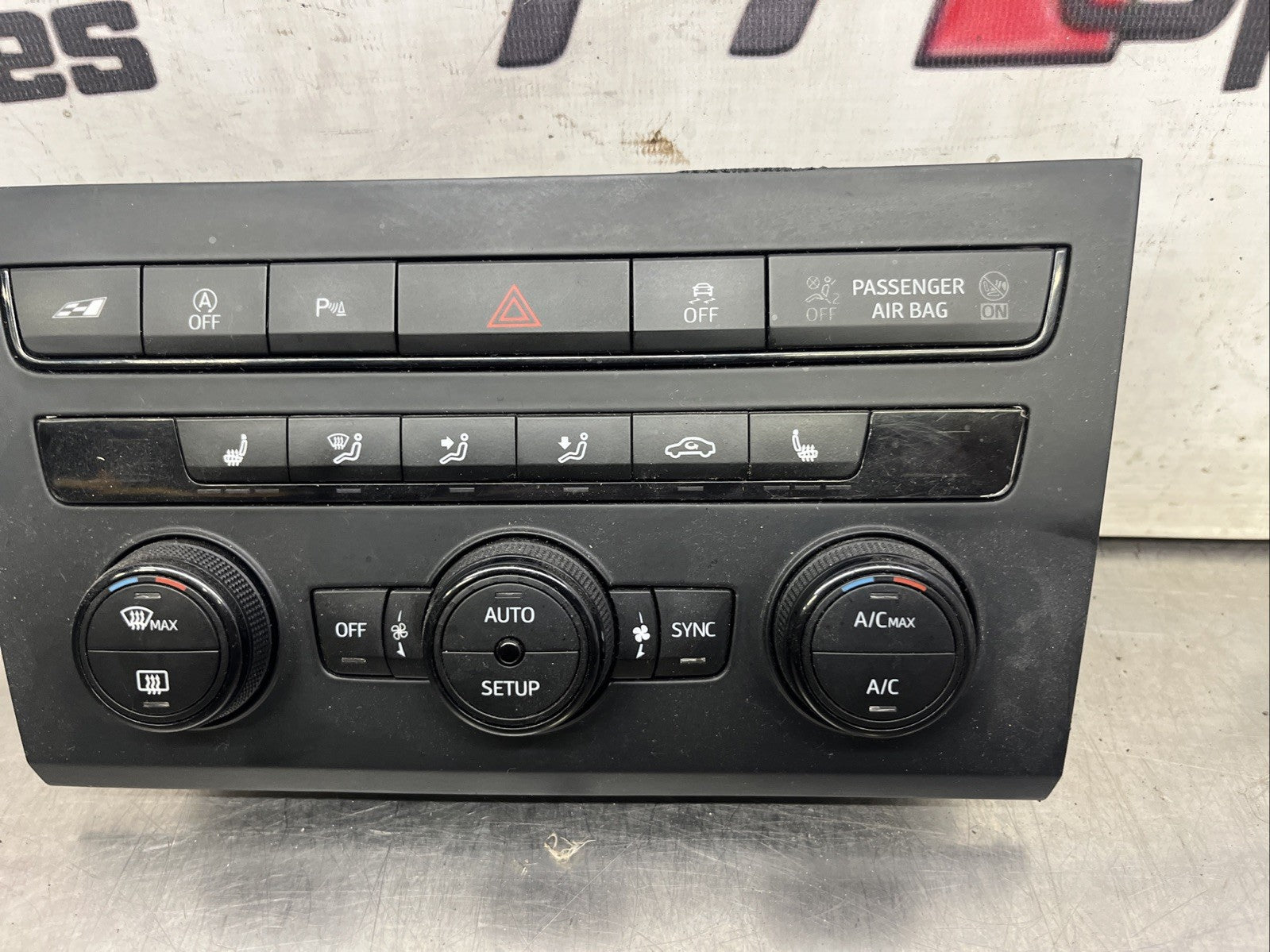 2012-2020 MK3 5F SEAT LEON HEATER CONTROL PANEL ASSEMBLY 5F0907044q