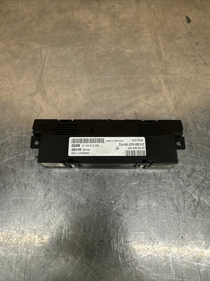 MERCEDES S-CLASS CLIMATE HEATER CONTROL UNIT ECU 2208300085 W220 2002 - 2005