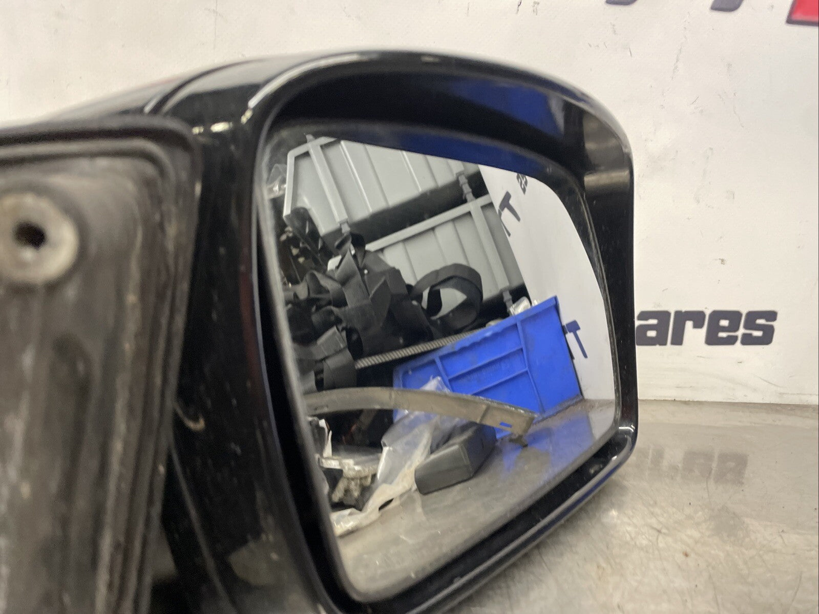 RANGE ROVER SPORT WING MIRROR FRONT RIGHT DRIVER SIDE BLACK L320 2010 - 2013