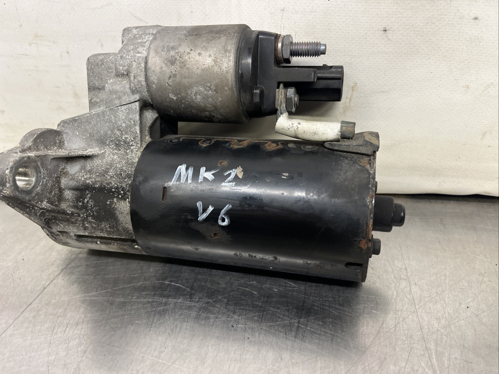 AUDI TT MK2 8J STARTER MOTOR V6 PETROL 3.2  R32 GOLF AUTO DSG 06-14 BUB
