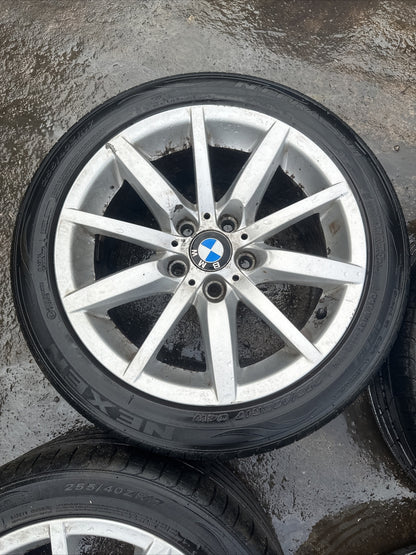BMW E90 E91 Silver Light Alloy WHEELS Rim 17" STAGGERED 8j + 8.5j