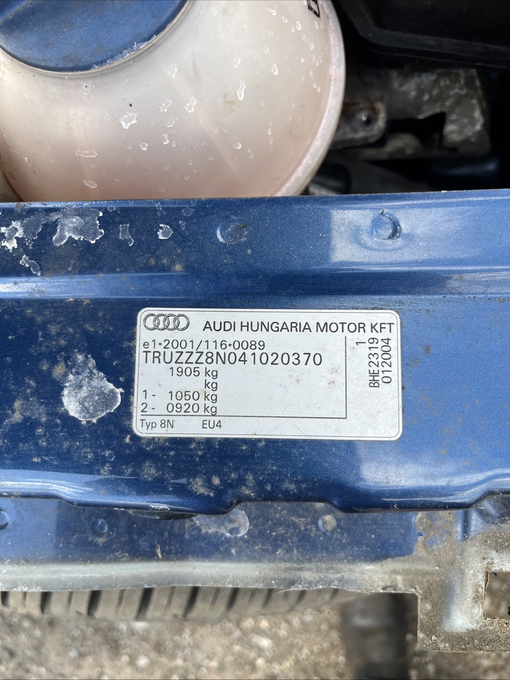 Audi TT Mk1 3.2 V6 BHE Complete Engine R32 Mk4