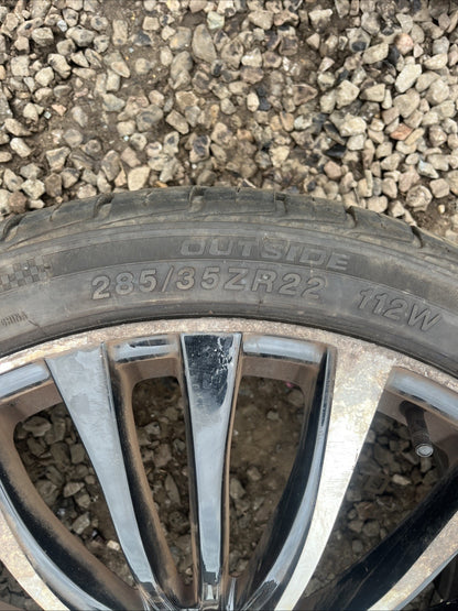 NON GENUINE 22" RANGE ROVER SPORT SVR ALLOY WHEEL