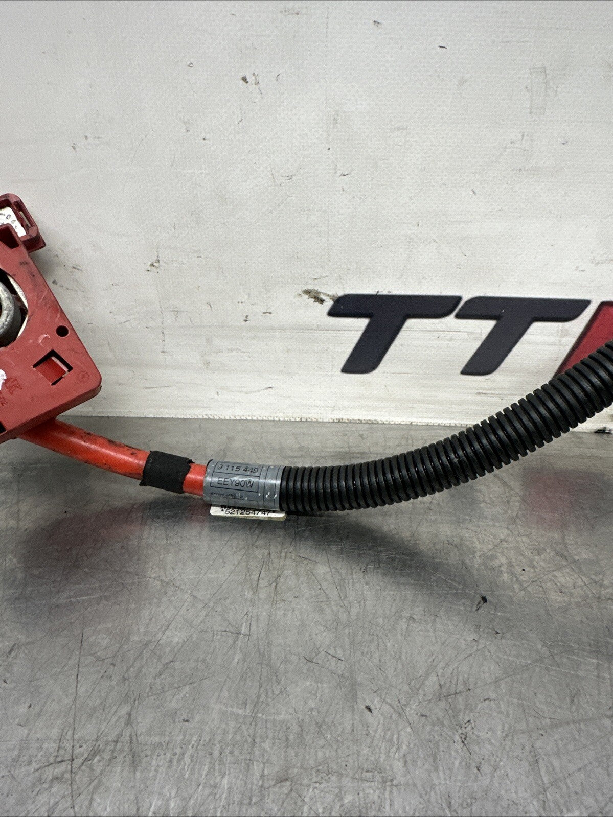 2007 BMW X5 E70 4.8iS BATTERY POWER CABLE 9114135/ 9115449