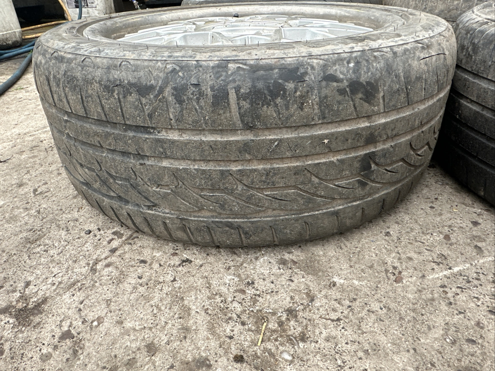 4 x 17inch Wolfrace Blitz Alloy wheels 5x100