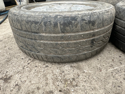 4 x 17inch Wolfrace Blitz Alloy wheels 5x100