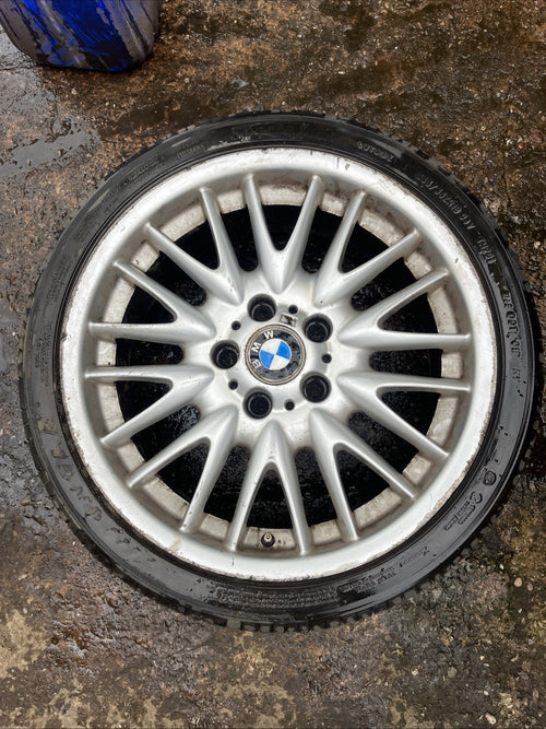 18" 5x120 BMW e46 Original Staggered MV1 Alloy Wheels - SINGLE