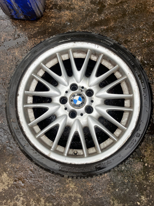 18" 5x120 BMW e46 Original Staggered MV1 Alloy Wheels - SINGLE