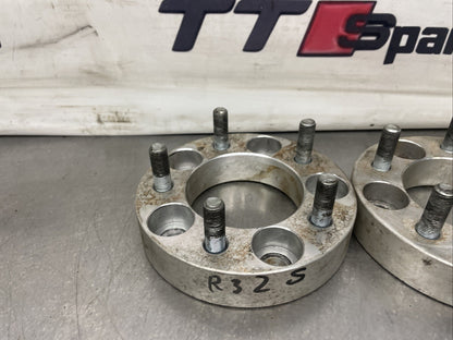 Skyline R32 Wheel Spacers 30mm  Pcd 114.3