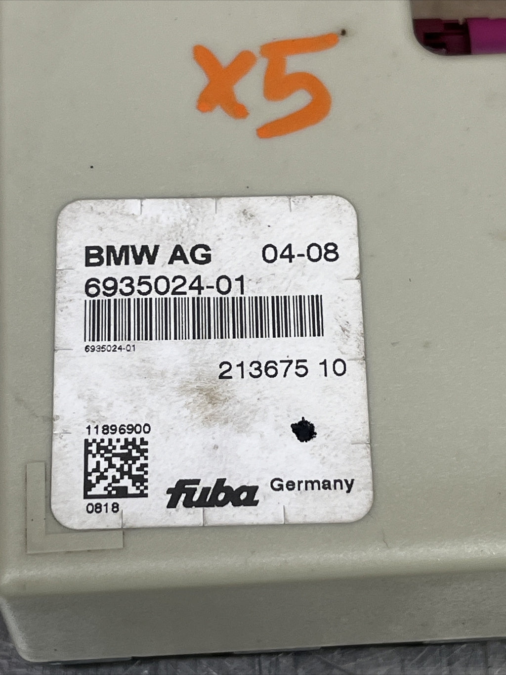 BMW 5 SERIES E61 ANTENNA AERIAL AMPLIFIER MODULE UNIT 6935024-01.