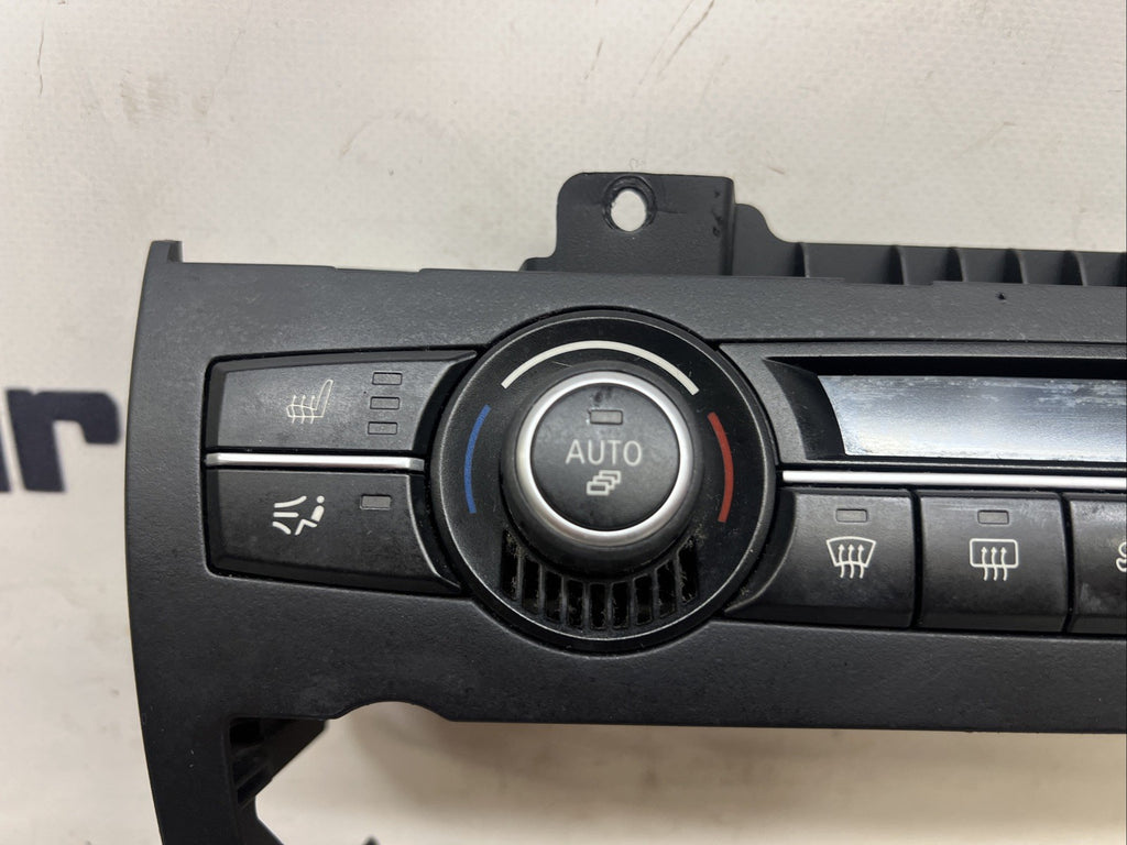 BMW X5 X6's E70 E71 E72 AIR CLIMATE HEATER CONTROL SWITCH UNIT WITH FRAME