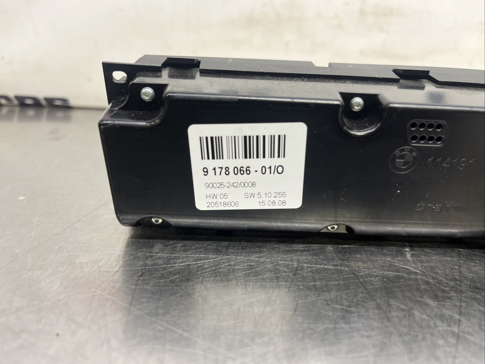 BMW X5 E70 2008 Climate control unit module 9178066 ZYP3092