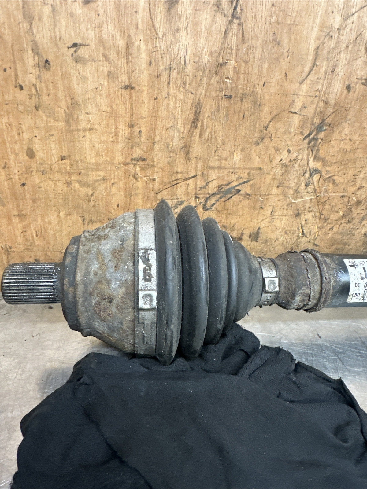 AUDI S3 8L TT DRIVESHAFT OSF RH DRIVER FRONT RIGHT QUATTRO 1.8T PETROL BAM 00-03