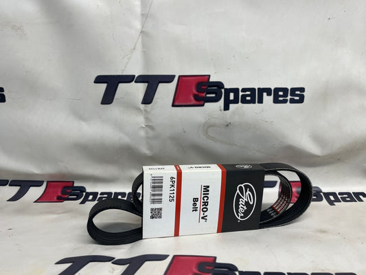 6 Rib Multi V Drive Belt 6PK1125 Gates 6079930496 A6079930496 117201617R 6PK1126