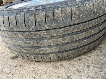 VW Volkswagen Caddy Touran Oakland 17” Alloy Wheels & Tyres 1T0601025T 5x112