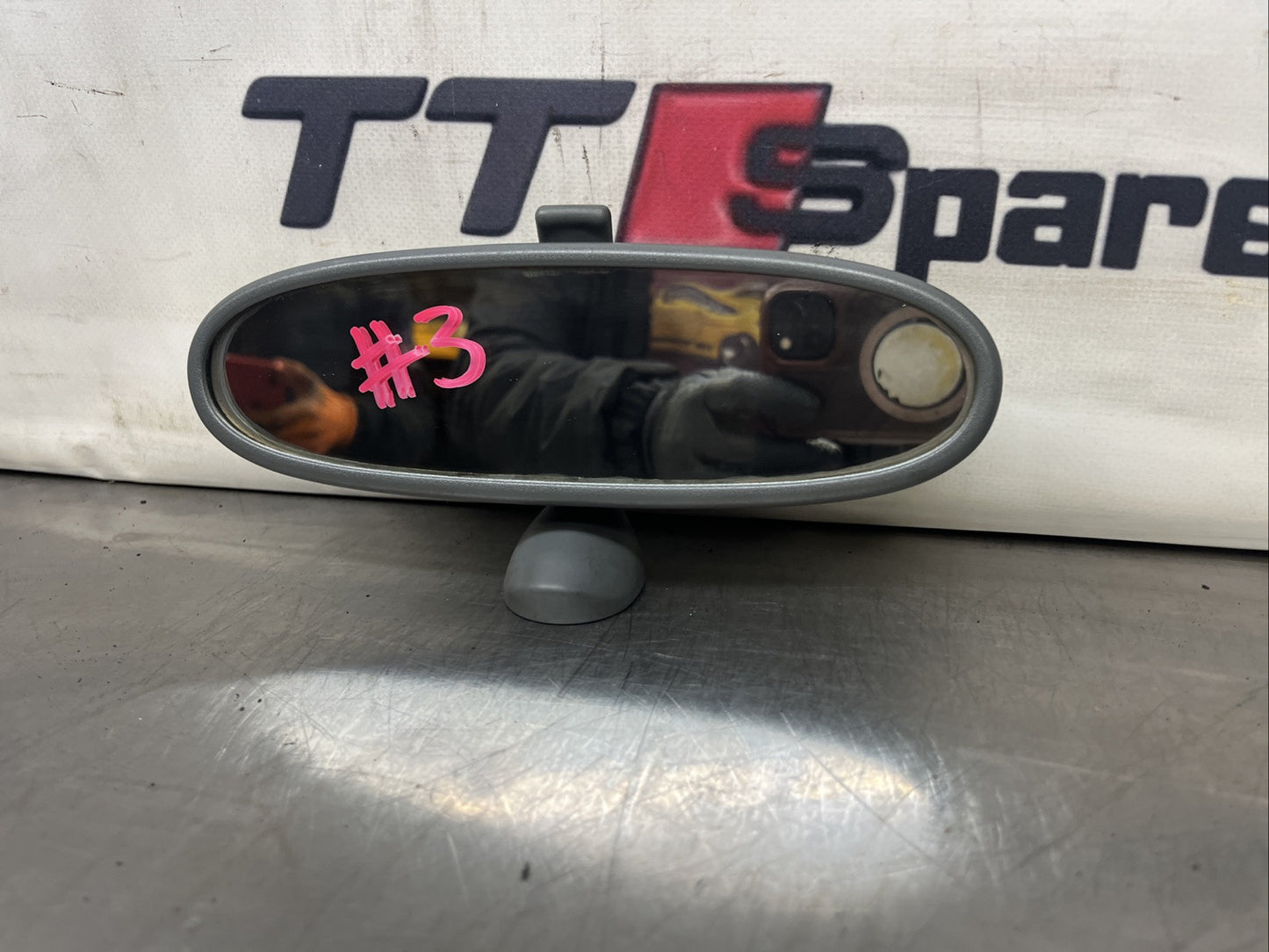 Audi TT Mk1 8N - Rear View Mirror 010486 - Used GREY
