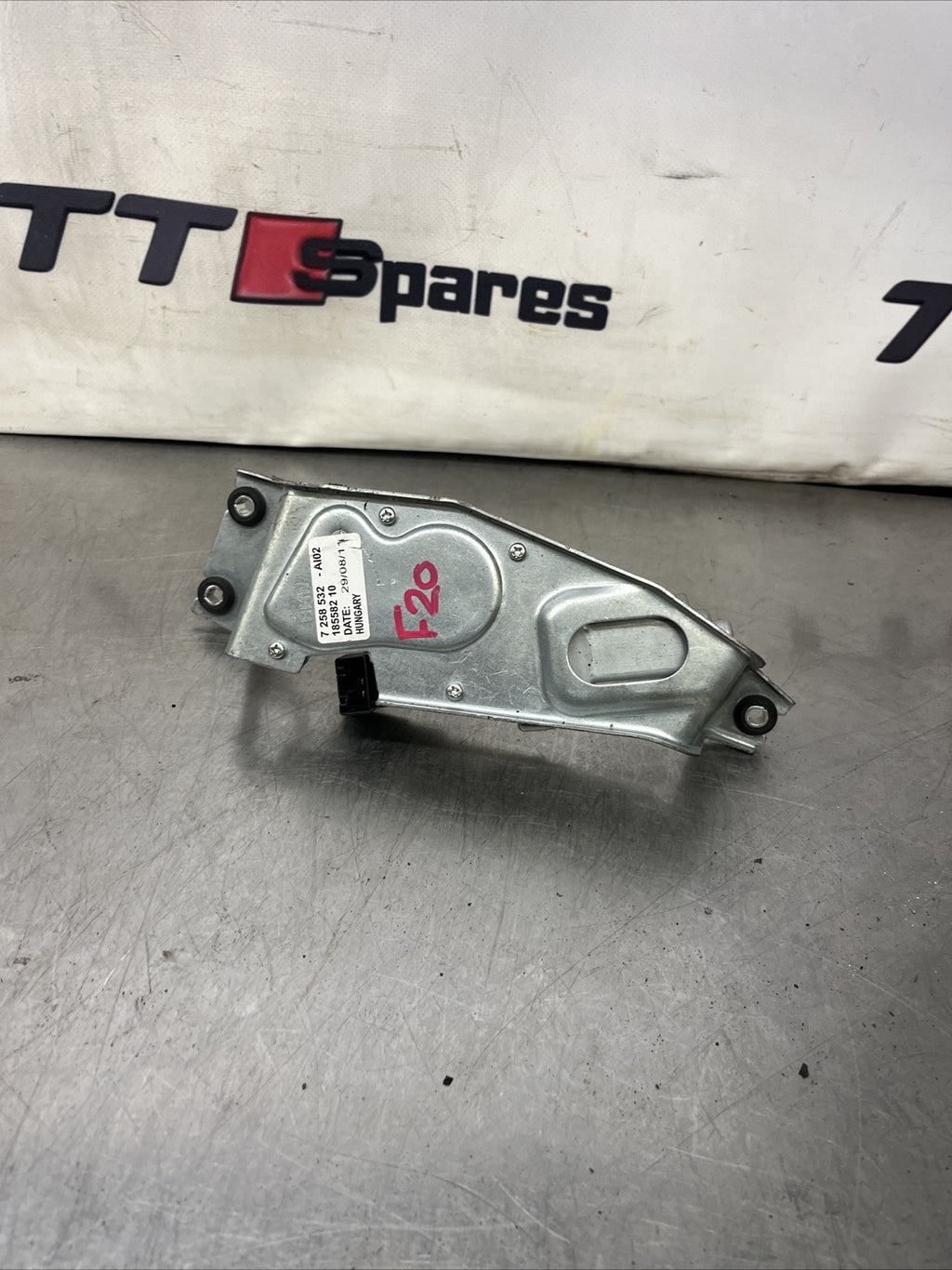 BMW 1 F20 M 135 i Rear Window Wiper Motor 7258532 18558210 2013