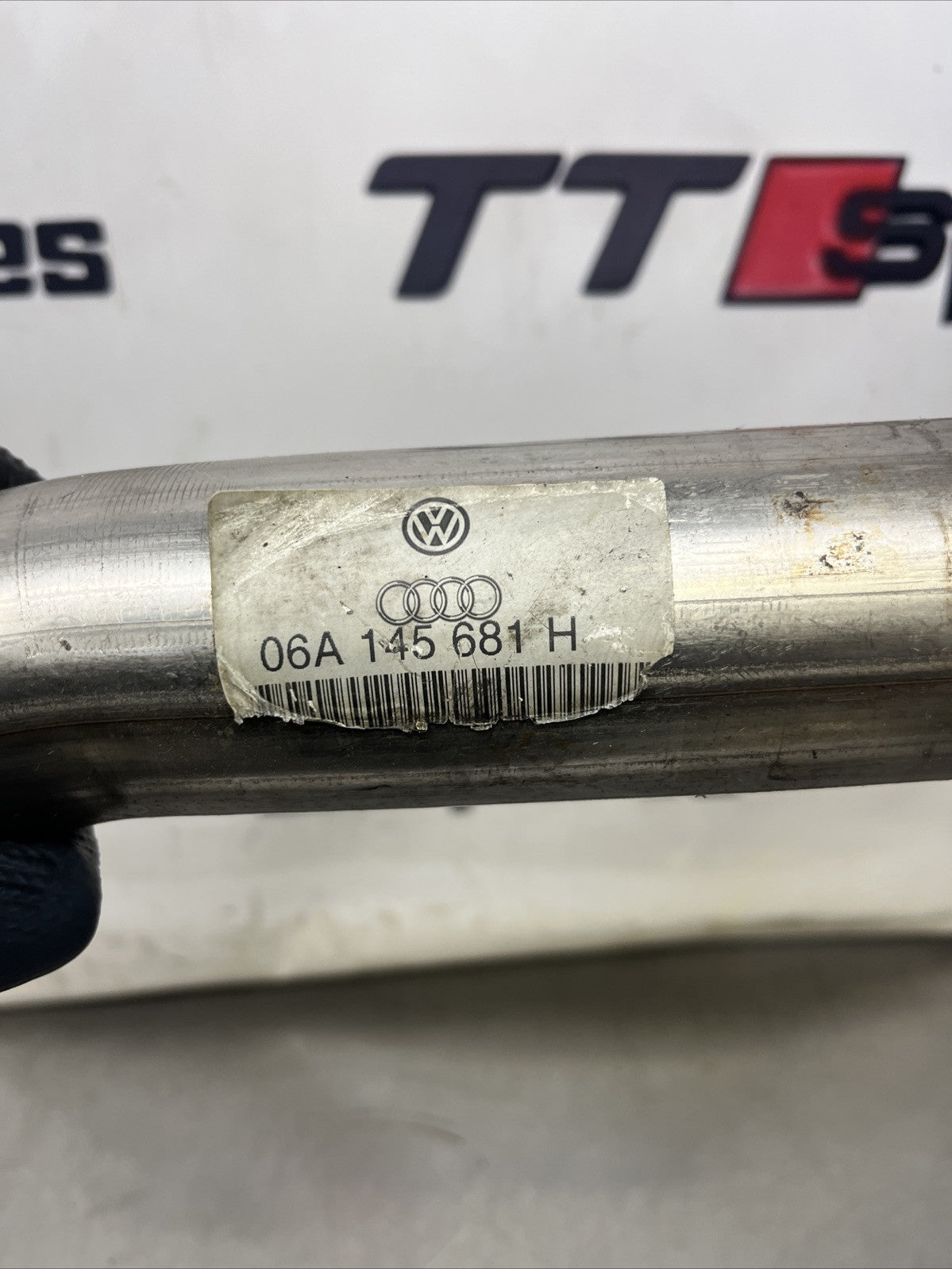 VW Golf  Seat Leon Skoda Audi auq aum  1.8T Turbo Metal Pressure Pipe 06A145681H